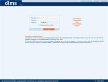 Tablet Screenshot of dtms-serviceportal.de